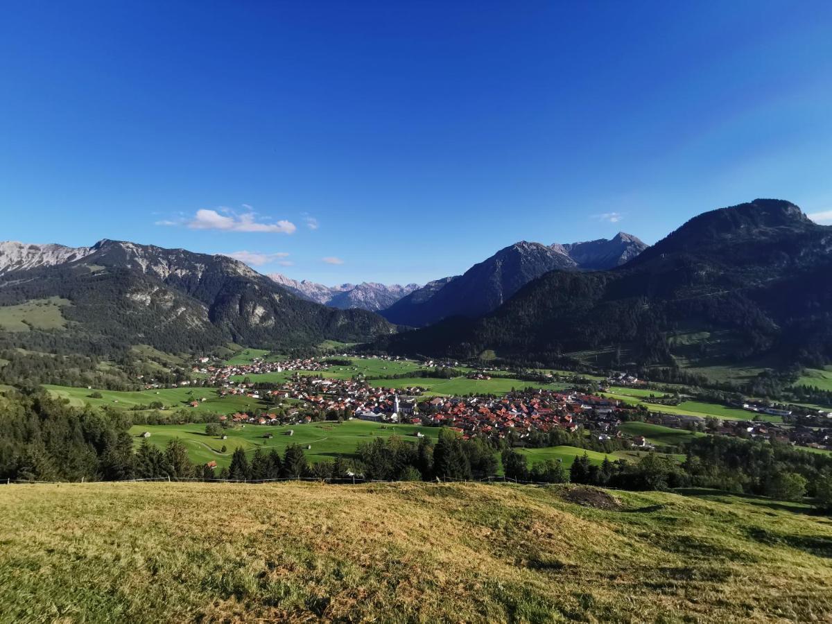 Ferienwohnung Wiesenblick Bad Hindelang Exterior foto