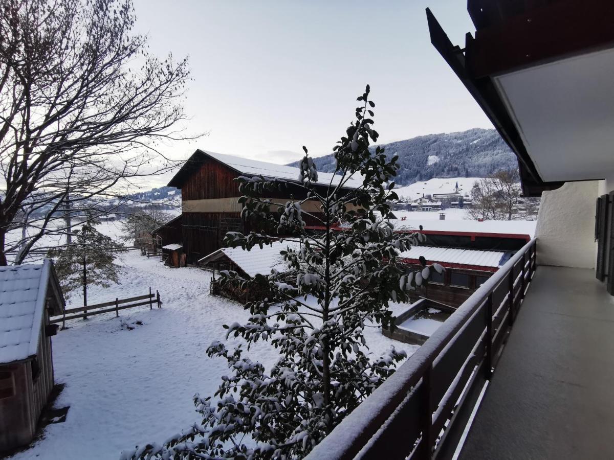 Ferienwohnung Wiesenblick Bad Hindelang Exterior foto
